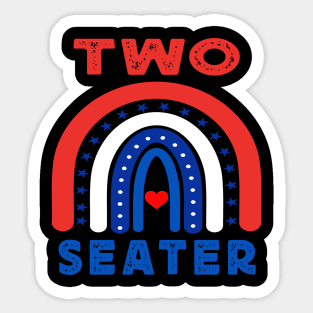 Two Seater Sticker